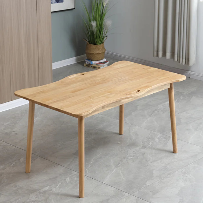 Games Wooden Dining Table 4 Person Centerpiece Service Dining Table Set Kitchen 4 Chair Living Room Muebles Para El Hogar Tables