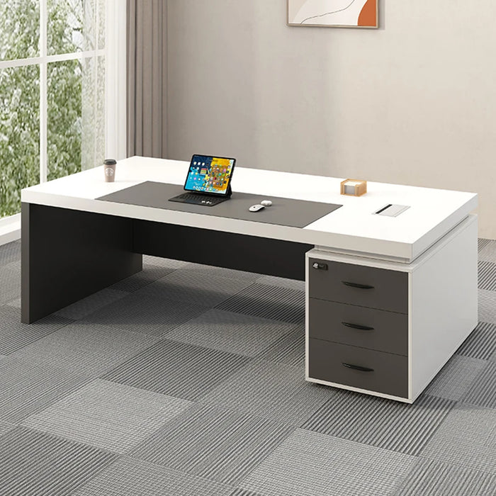 Elegant Ideas Office Desk Simple Luxury Professional Storage Wood Executive Desk Tables Arts Mesa Escritorio Room Furniture