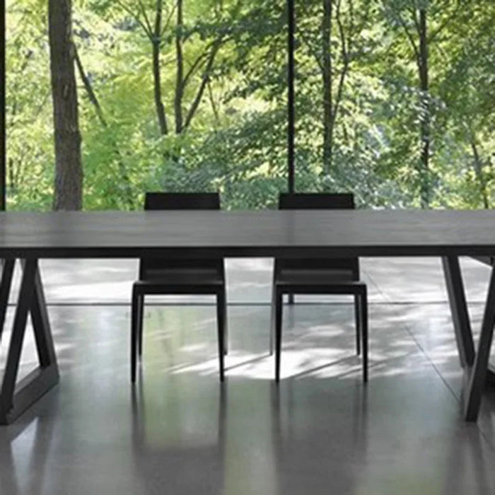 Retro Wood Office Desk Long Standing European Supplies Computer Desks Conference Reception Mesa De Computador Modern Furniture