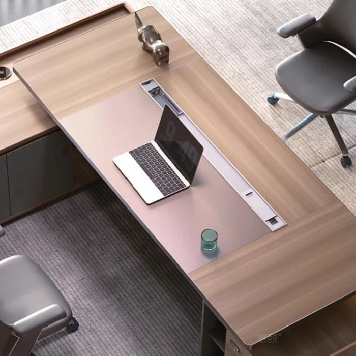 Luxury Standing Office Desk Living Room Drawers Conference Executive Computer Desks Floor European Mesa Escritorio Furniture