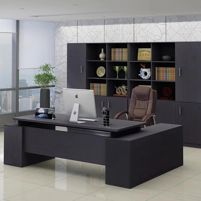 Corner L Shaped Living Room Cabinet Executive Luxury European Legs Tv Cabinet Floor Organizers Mesa Escritorio Modern Furniture