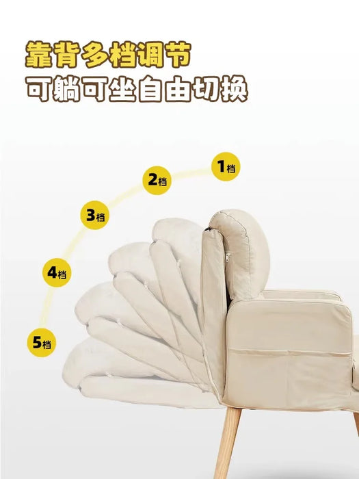 Luxury Dining Chair Nordic Bedroom Backrest Dressing Chair Manicure Design Balcony Leather Silla Comedor chair