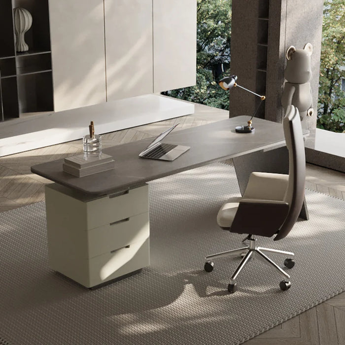 Reception Small Office Desk Organizers Study Modern Modern Workflow Computer Desks Drawers Scrivania Ad Angolo Office Furniture