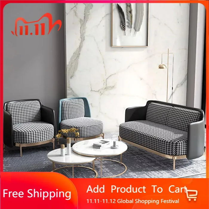 Comfort Nordic Sofa Living Room Luxury Accent Modern Corner Sofa Modular Design Sillon Reclinable Apartment Furniture MQ50SF