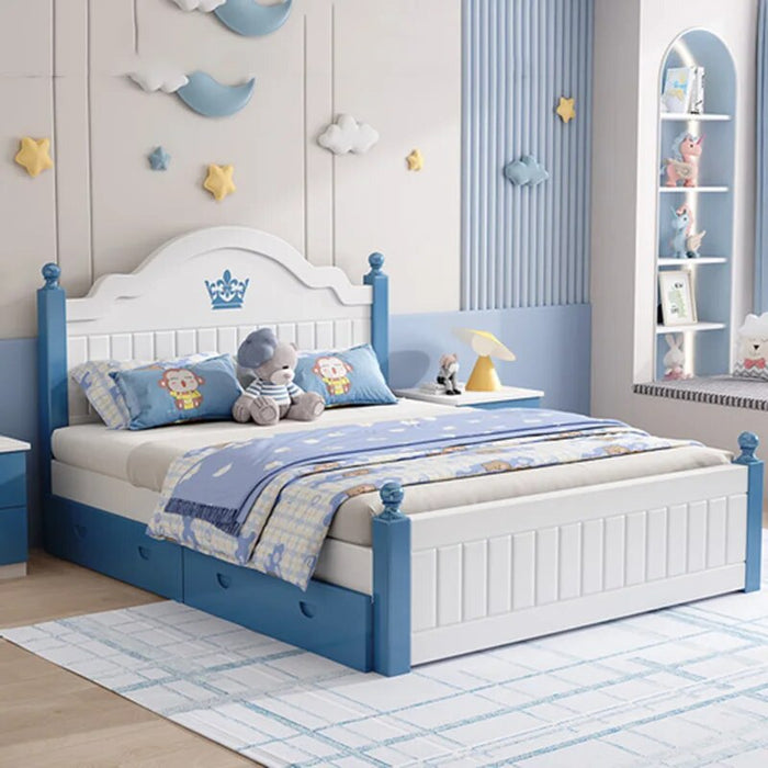 Teenage Girls Bed Throw Blanket Luxury Aesthetic Elastic Frame Queen Bed King Size Camas De Dormitorio Bedroom Furniture