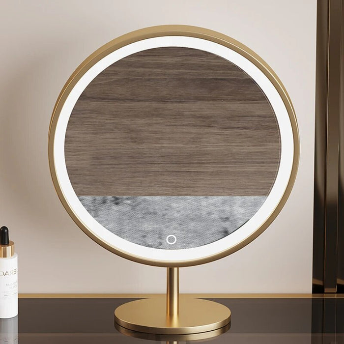 Luxury Nordic Vanity Tables Makeup Lights Mirror Modern Minimalist Vanity Tables Wooden Tavolo Trucco Bedroom Furniture WZ50VT