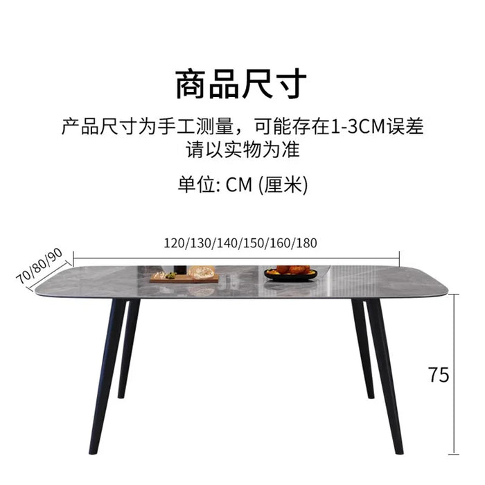 Modern Center Dining Tables Marble Hallway Study Conference Dining Tables Console Outdoor Juegos De Comedor Furniture WJ35XP