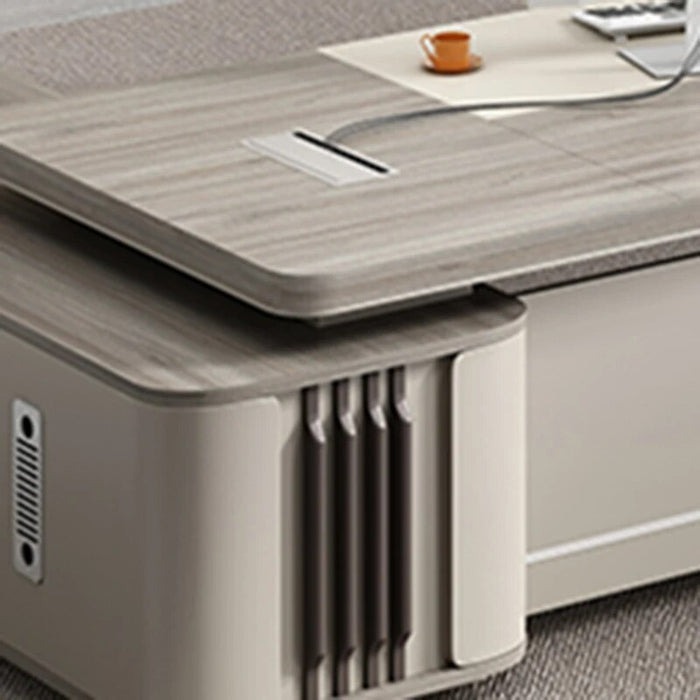 Standing Storage Office Desk Reception L Shaped Drawers Corner Conference Computer Desks Floor Luxury Mesa Escritorio Furniture