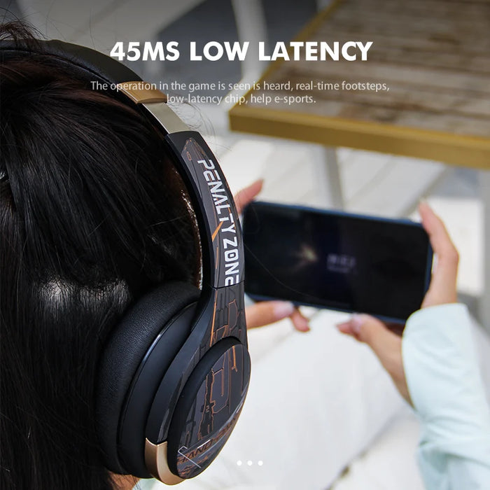A6 Gaming Headset Studio V5.1 Wireless Earphone Stereo Over Ear Wired Headphone With Microphone For Laptop PS4 Xbox One Gamer