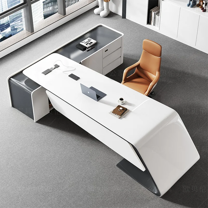 Balcony Cheap Executive Office Table Drafting Desk Study Modern Desk Office Luxury Drawers Biurko Gamingowe Home Furniture