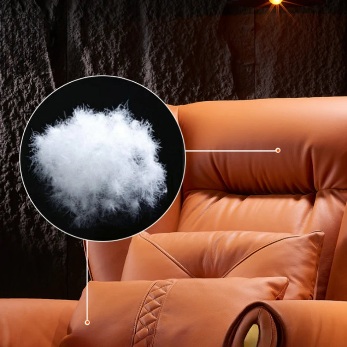 Leather Luxury Office Chair Rotating Ergonomic Modern Designer Office Chair Mobile Computer Fauteuil De Bureau Cute Furniture