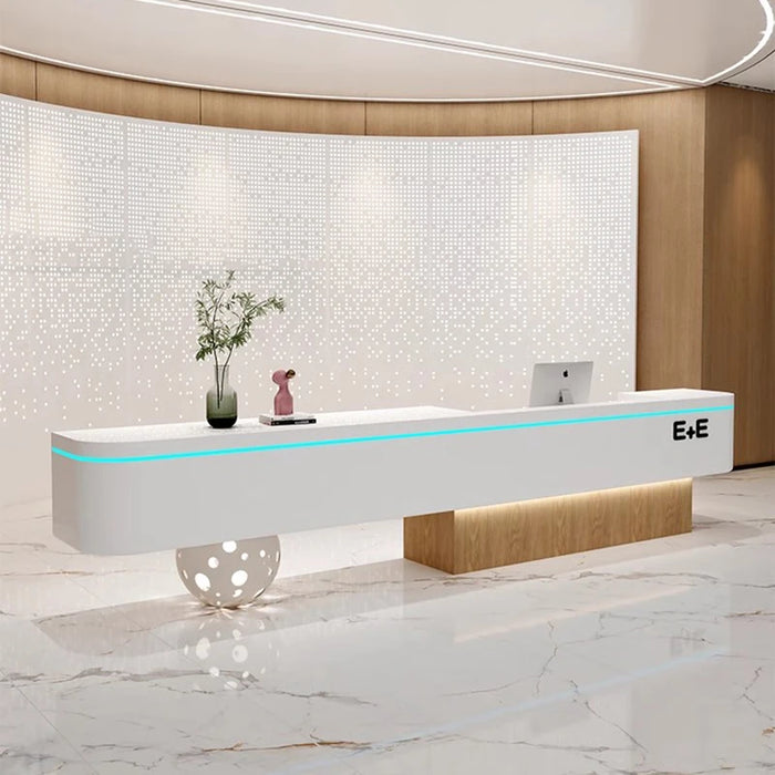 Modern Office Front Desk Beauty Salon Hotel Clinic Spa Reception Desk Supermarket Beauty Mostrador Recepcion Shop Furniture