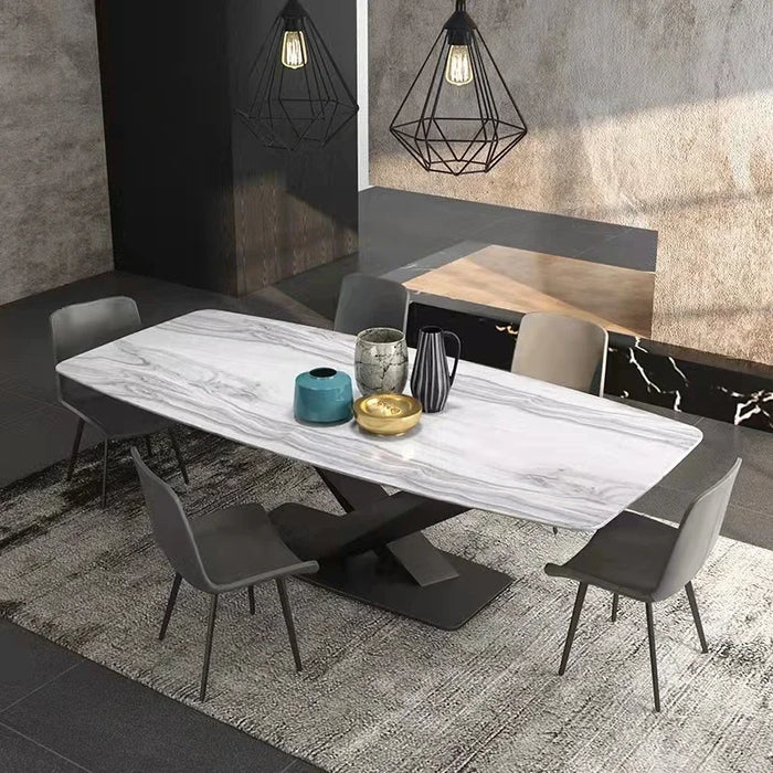 Luxury Dinner Dining Table Kitchen Garden Console Living Room Nordic Study Center Chair Set Sala Da Pranzo Garden Furniture Sets