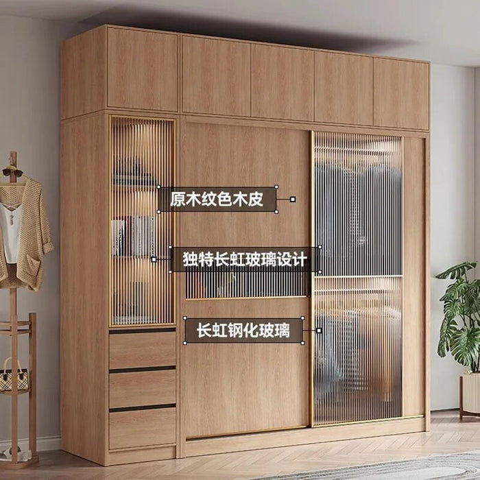 Luxury Modern Wardrobes Cupboard Clothes Baby Organizer Open Closets Closet Drawers Shelf Display Guarda Roupa Home Furniture