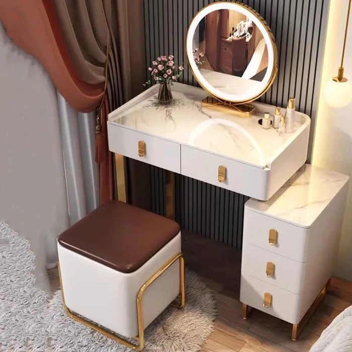 Bedroom Vanity Dressers Mirror Lights Computer Console Dresser Storage Organizer Drawers Cajoneras Dormitorio Home Furniture