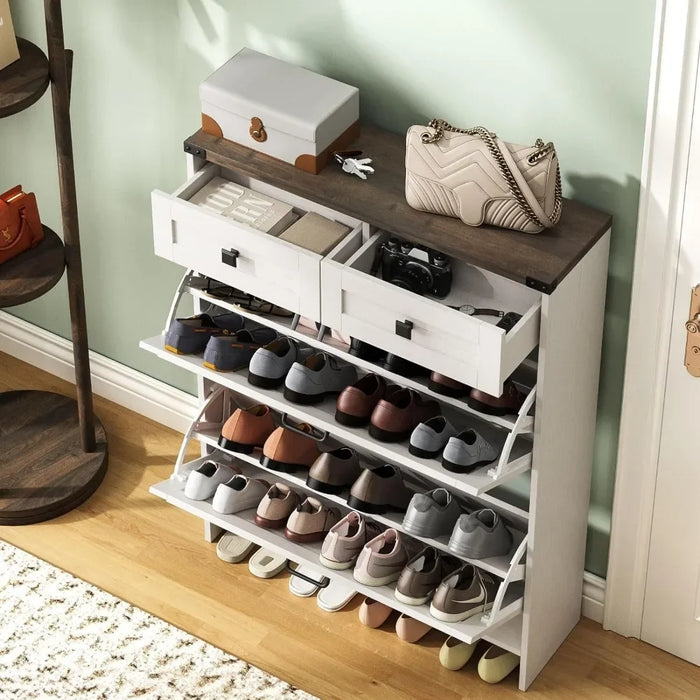 Shoes Organizer Cabinet Shoe-shelf Shoe Cabinet Storage With Legs for Entryway Cabinets for Living Room Furniture