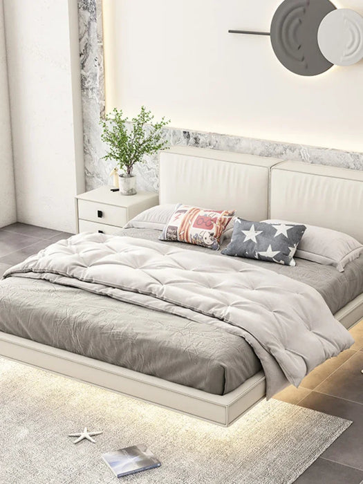 Leather Beds Minimalist Home Furniture Queen Bed Frame Small Apartment 150 Nordic Bedroom Set
