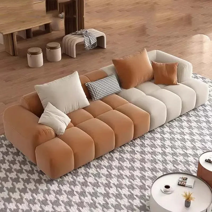 Minimalist Living Room Sofas Nordic Luxury Living Room Modular Sofa Tofu Block Sofa Sala De Estar De Luxo Home Furniture