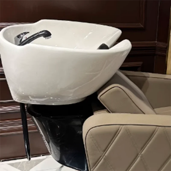 Salon Shampoo Chair Hairdressing Treatment Professional Spa Shampoo Bed Beauty Salon Washbasin Hairdresser Furniture GY50GP