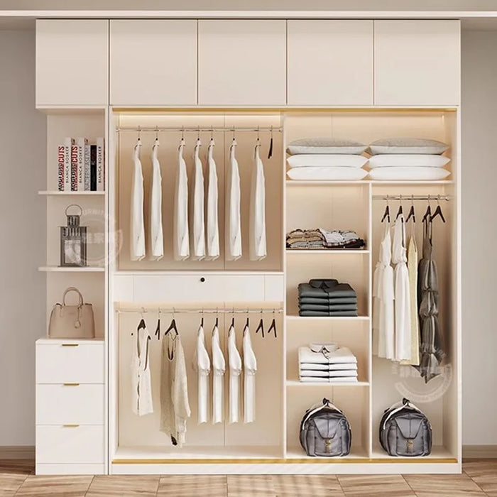 Display Wardrobes Garment Room Divider Wooden Hangers Living Room Cabinets Standing Guarda Roupa Portatil Home Decoration
