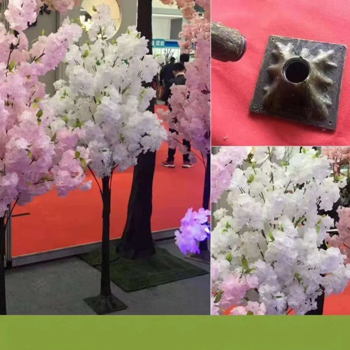 Artificial Cherry Tree Interior Decoration Wishing Tree Simulation Plant 1.2m 1.5M 1.8M Wedding Part Home Decoration Supplies