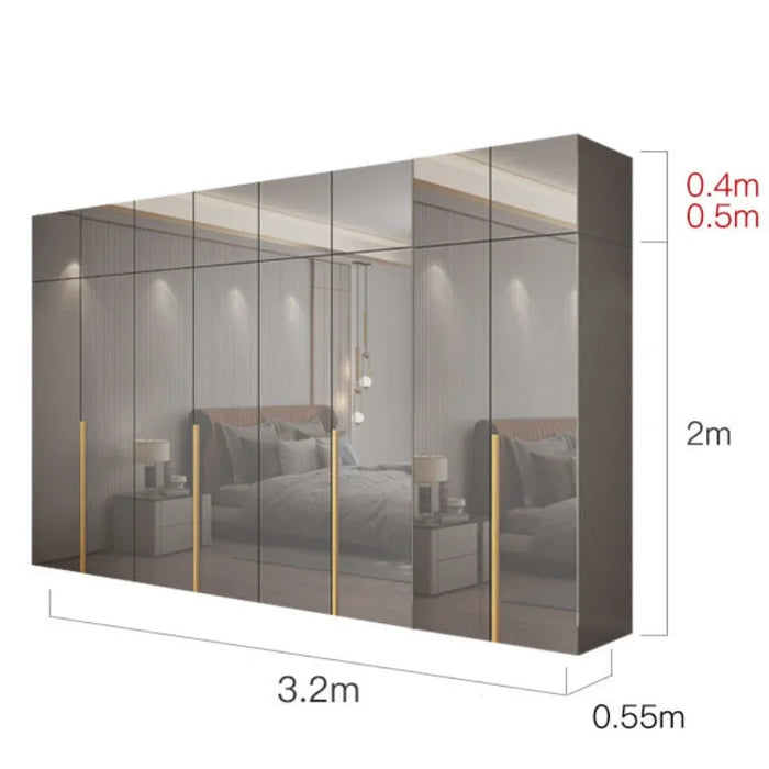Women Storage Wardrobe Drawers Divider Unique Wardrobe Hanger Rail Bedroom Organizer Individual Armario De Ropa Home Furniture