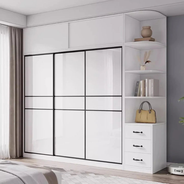 Modern Drawers Wardrobes Hanging Clothing Rack Dressers Tall Wardrobes Wooden Storage Mueble Para Colgar Ropa Furniture Bedroom