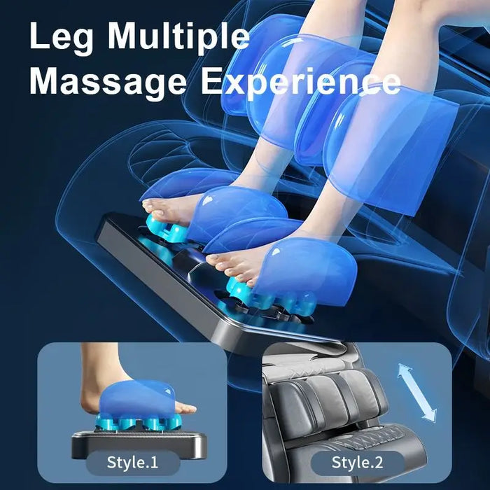 3 Year Warranty 4D Home Zero Gravity Airbag Full Body Massage Chairs Heat Massage Sofa Office chair AI Body Shape Detection