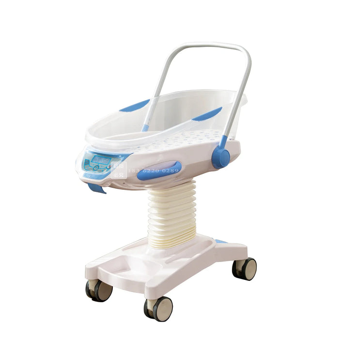 Baby stroller with high transparency, movable lifting and multifunctional anti overflow baby crib trolley