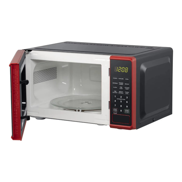 0.7 cu. ft. Countertop Microwave Oven, 700 Watts, Red Kitchen Appliances.USA.NEW