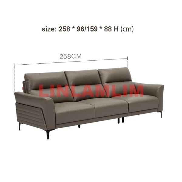 LINLAMLIM Genuine Leather Sofa Cama Electric Reclining Sofa Set Leather Couch Theater Seats Convertible Big Sofas Sleeper Sofas