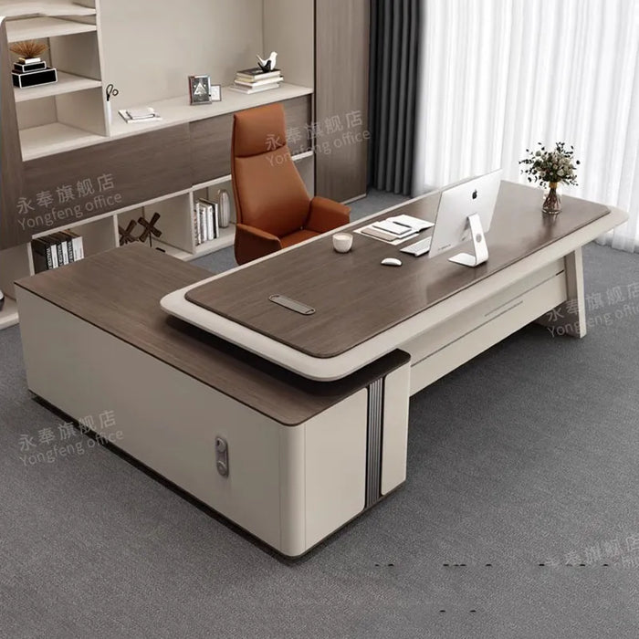 Compuradora Organizer Office Desk Conference Study Computer Storage Office Desk Standing Scrivania Cameretta Office Furniture