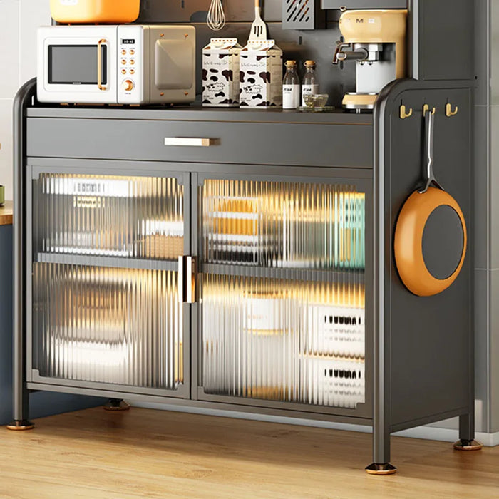 Luxury Kitchen Sideboard Modern Wardrobes Space Saving Futuristic Closet Sideboard Filing Muebles De Cocina Home Furniture