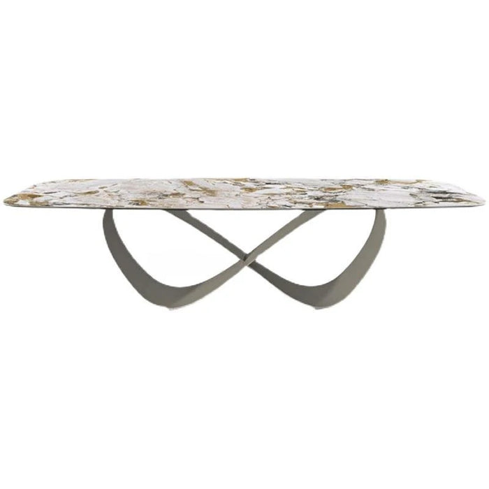 Console Italian Dining Tables Rectangular Desk Black Long Rock Board Kitchen Table Modern Hotel Office Simple Home Furniture