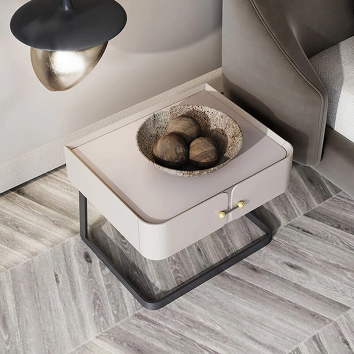 Auxiliary Luxury Bedside Table Cabinets Created Decorative Narrow Bedside Table White Small Mesa De Cabeceira Furniture for Room