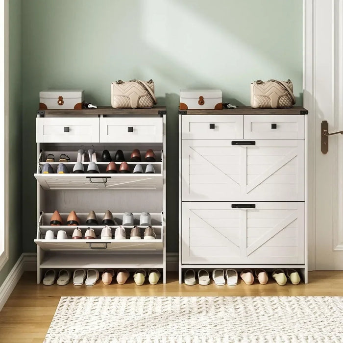 Shoes Organizer Cabinet Shoe-shelf Shoe Cabinet Storage With Legs for Entryway Cabinets for Living Room Furniture