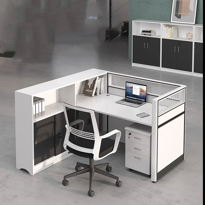 White Waterproof Computer Table Laptop Studio Wooden Office Computer Desks Executive Writing Escritorios De Oficina Furniture