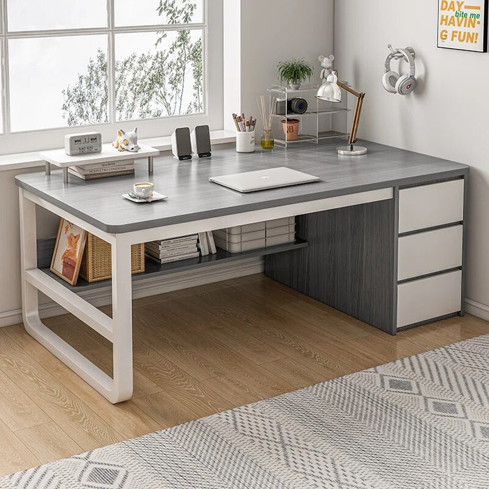 Computer Table Office Desk Bedroom Workbench Simplicity Modern Office Desk Study Secretaire Bureaux Meuble Work Furniture QF50OD