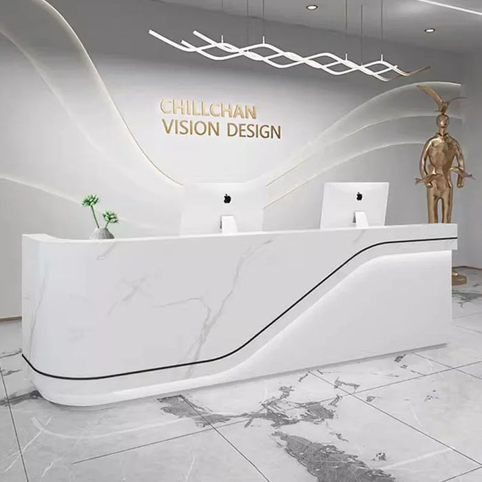 Cashier Luxury Reception Desks Lectern Store Commercial Conference Clinic Modern Reception Desks Office Bureau Meuble Furniture