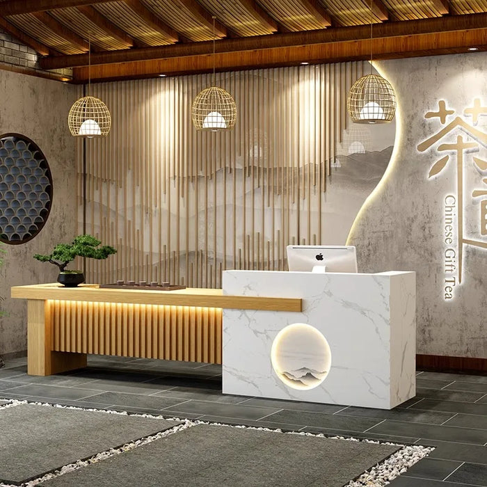 Luxury Counter Reception Desk Office Lectern Mobile Information Pulpits Reception Desk Lectern Modern Meuble Room Furniture