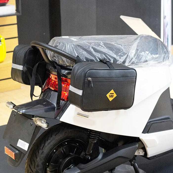 B SOUL Travel Tail Bags Electric Bicycle Motorcycle Carrier Pannier Black