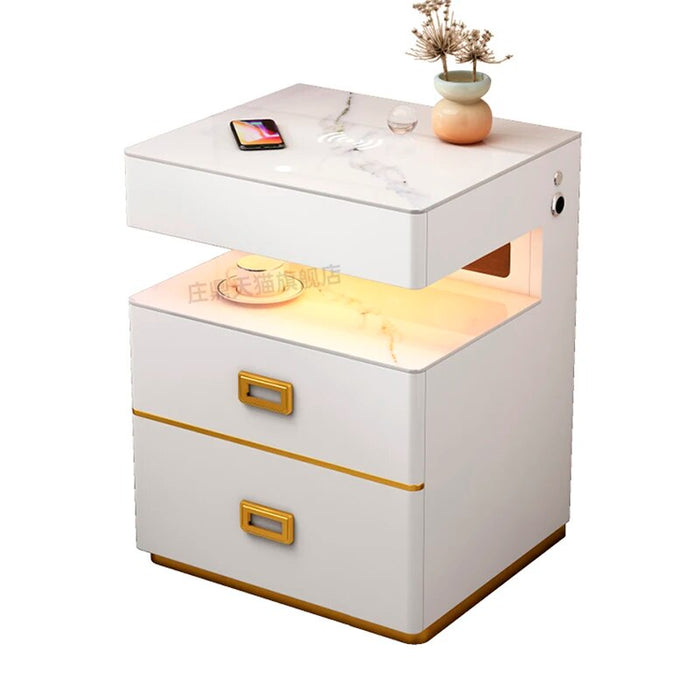 Smart Gamer Bedroom Cabinets Side Table Comfortable Luxury Chest Drawers Bedroom Cabinets Created Nachttisch Home Furnitures