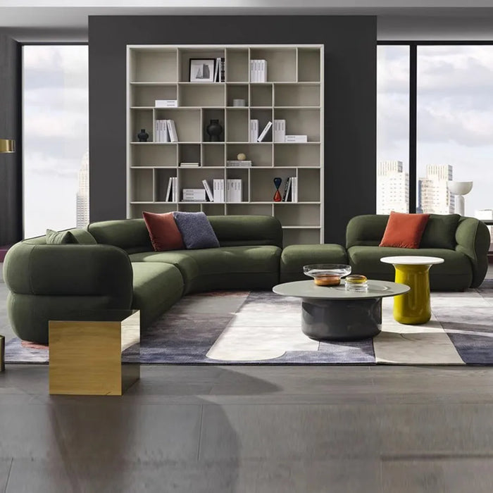 Green Adult Sofa Bed Modular European Modern Art Room Multifuncional Anti Slip Bedroom Sofa Dormitorio Kanepe Sponge Furniture
