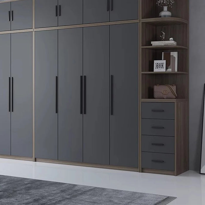 Modern Free Shipping Wardrobes Living Room Storage Organizer Tall Simple Cabinets Wooden Craft Armario De Ropa Hotel Furniture