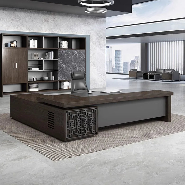 Reception Luxury Office Desk Storage Bedroom Executive Desktop Office Desk Vanity Scrivanie Per Computer Office Furniture