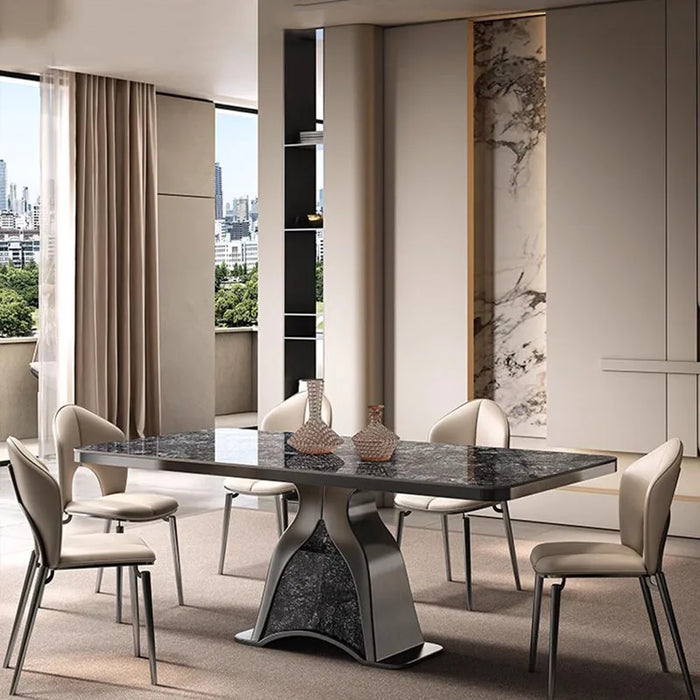 Luxury Nordic Dining Tables Coffee Rustic Patio Center Study Restaurant Dining Tables Square Muebles De Cocina Furniture HDH