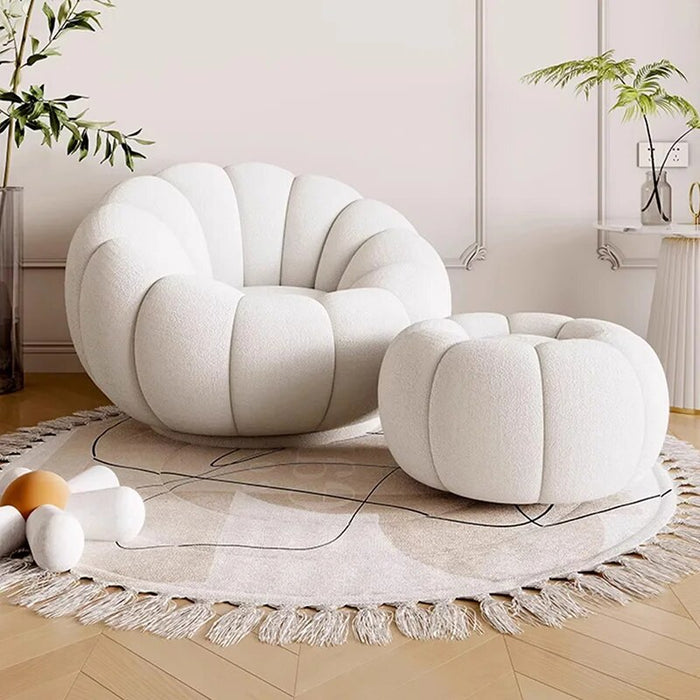 White Comfortable Relaxing Sofa Living Room Modern Nordic Lazy Sofa Minimalist Soft Divani Da Soggiorno Garden Furniture Sets