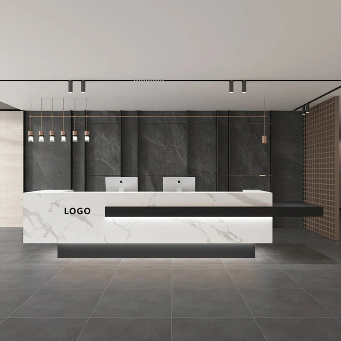Vanity Reception Desks Study Register Office Small Counter Long Salon Reception Desks Wood Mesa De Escritorio Luxury Furniture