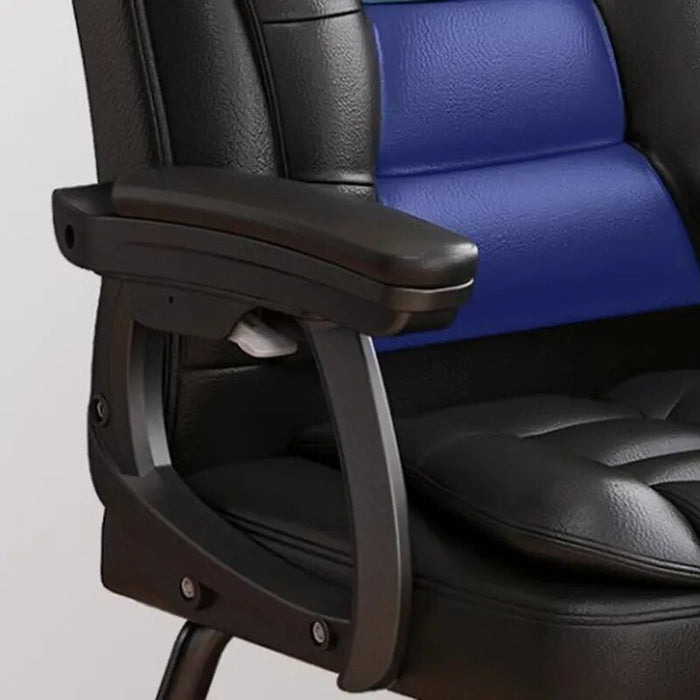 Leather Recliner Office Chair Armchair Editor Conference Relaxing Design Chair Modern Foot Rest Chaise De Bureau Office Supplies