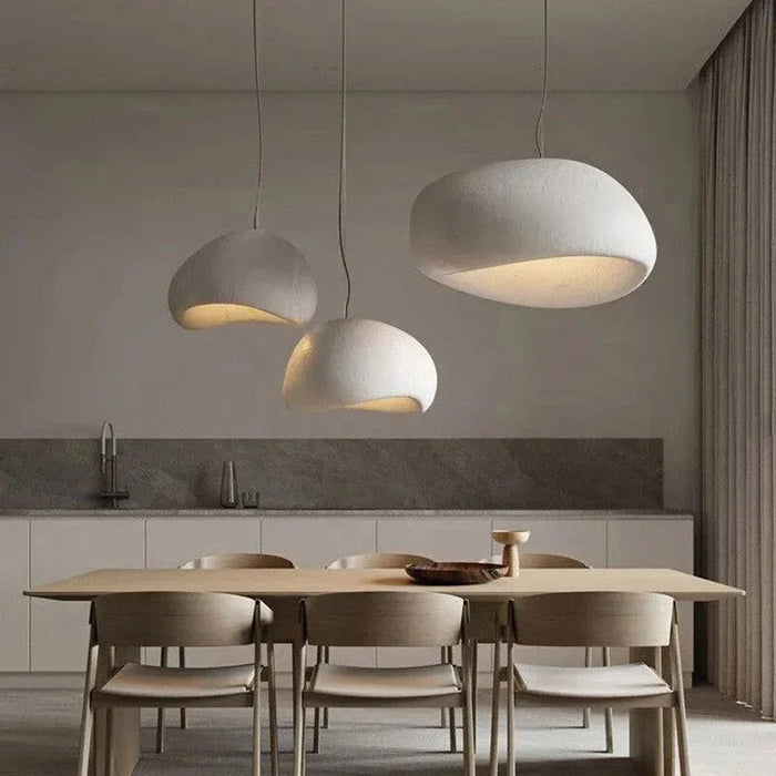 Nordic Modern Wabi-sabi Wind Led Ceiling Chandeliers Lustre Living Dining Room Home Decor Lights Bar Bedroom Loft Pendant Lamps